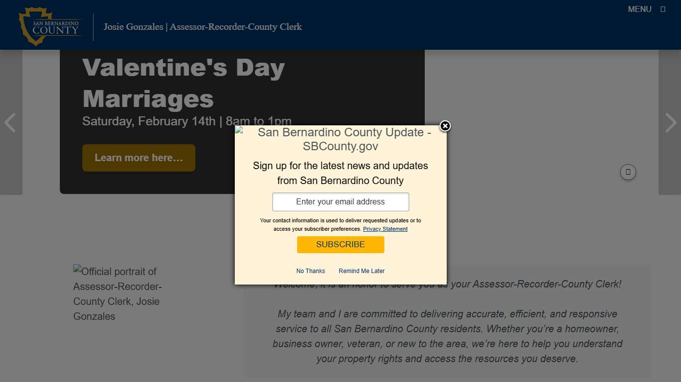 San Bernardino County Assessor